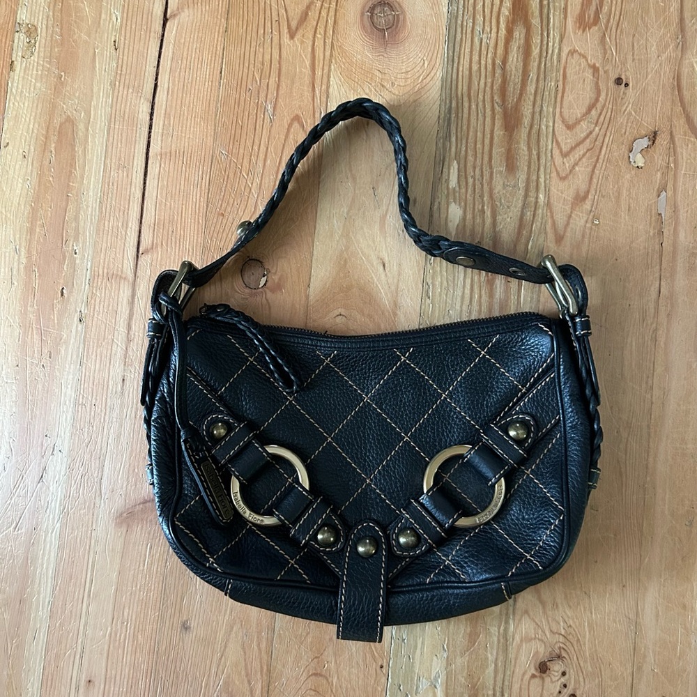 Vintage Isabella Fiore Leather Quilted Purse